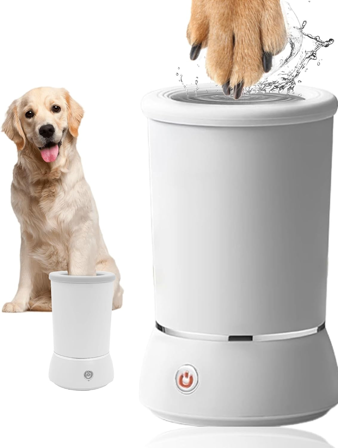 Electric Automatic Pet Paw Cleaner with Dual Speed for Small to Medium Dogs and Cats