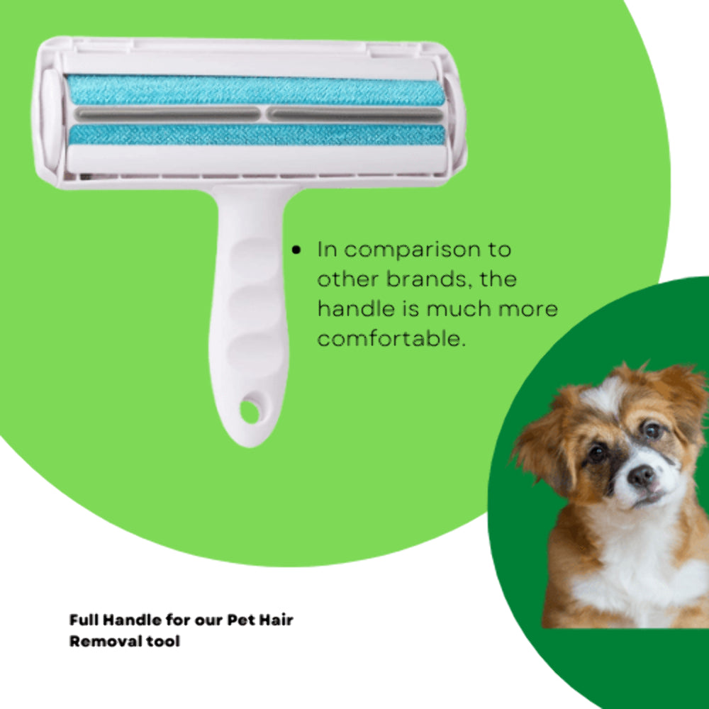 Professional Reusable Pet Hair Remover Roller for Furniture, Upholstery, Carpets, and Vehicle Seats