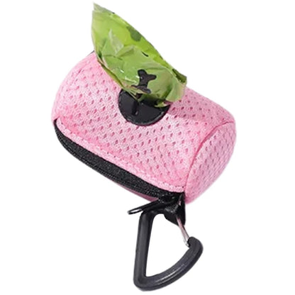 Dog Poop Pickup Bag Dispenser Convenient Pet Waste Bag Dispenser for Dog Pooper Pet Outdoor Walking Poop Bag Holder