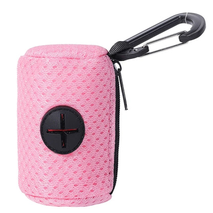 Dog Poop Pickup Bag Dispenser Convenient Pet Waste Bag Dispenser for Dog Pooper Pet Outdoor Walking Poop Bag Holder
