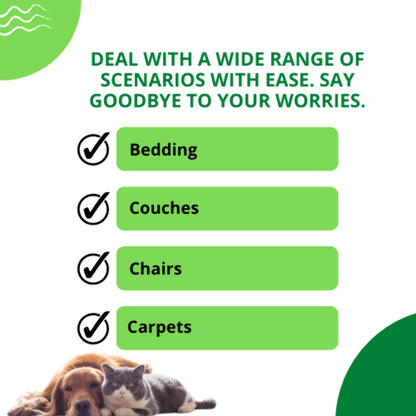 Professional Reusable Pet Hair Remover Roller for Furniture, Upholstery, Carpets, and Vehicle Seats